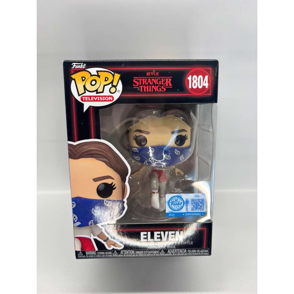 Funko Pop Stranger Things‎ Eleven 1804 Blue Mask Special Edition Vinyl Figure